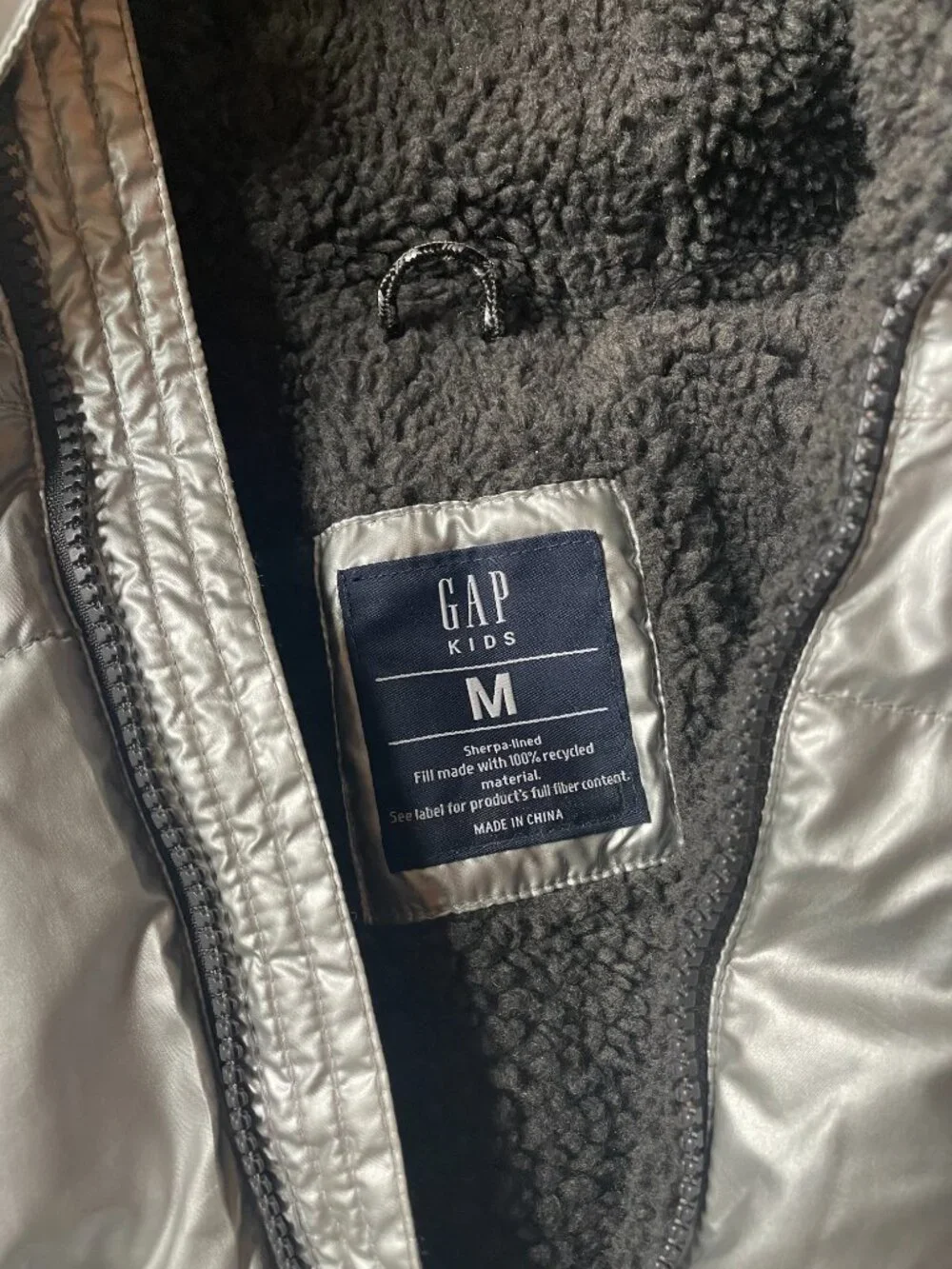 GAP shiny silver